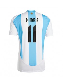 Moški Nogometna dresi replika Argentina Angel Di Maria #11 Domači Copa America 2024 Kratek rokav